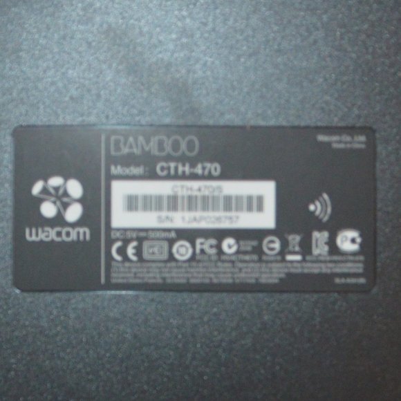 Wacom Bamboo Capture Pen & Touch Tablet Draw Design Print CTH470 - Picture 5 of 7